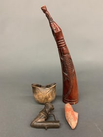 4 Congo and West African objects.