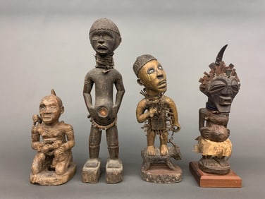 4 Central African figures.