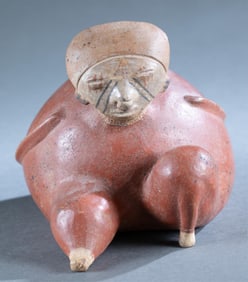 Nayarit Figural Vessel, West Mexico.