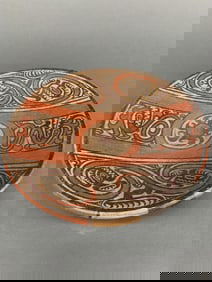 Cocle Macaracas style plate, Panama, 700-1100 CE.
