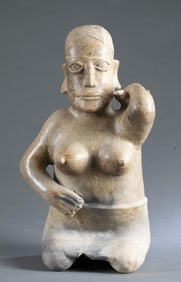 Ameca Style Jalisco Female Figure, Mexico.