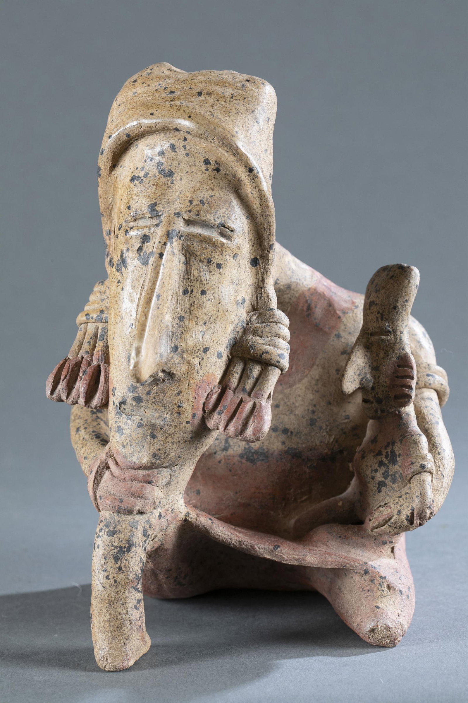 Jalisco "Thinker" Figure, West Mexico. (1 of 8)