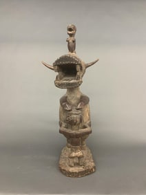 African figure.