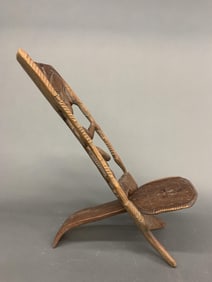 African birthing chair.
