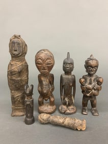 6 Ethnographic figures.