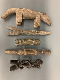 5 Ethnographic objects.