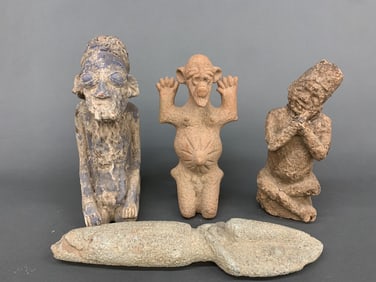 4 Ethnographic figures.