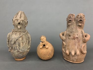 3 Ethnographic figures.