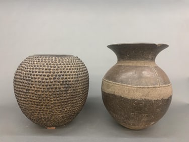 2 Ethnographic vessels.