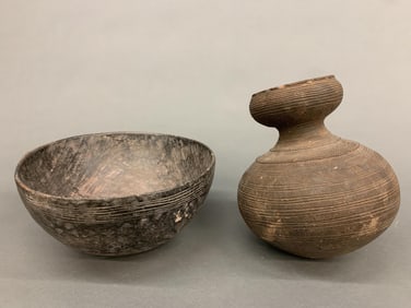 2 Ethnographic vessels.