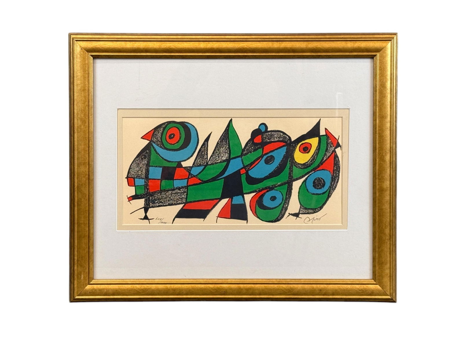 Miro, "Escultor V- Japan," 1974, Lithograph. (1 of 5)