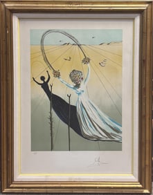 Dali, "Dream Passage..." 1979, lithograph.