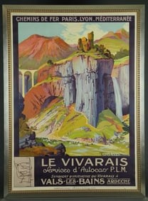 Julien Lacaze, Chemins de Fer, poster, 1925.