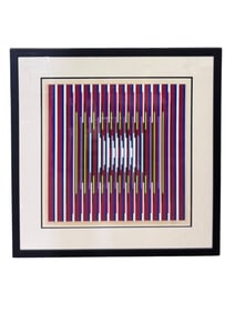 Agam, "Untitled," serigraph.