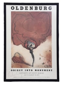Oldenburg, "Object into Monument," 1972.