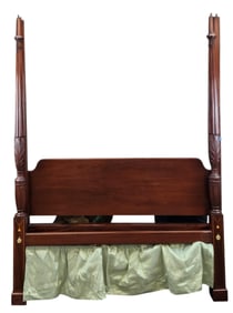Frank Auspitz queen size canopy bed.