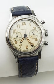 Longines Stainless Steel Chronograph w/ Registers.
