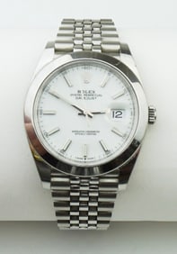 Rolex 41MM Oyster Perpetual Datejust Wristwatch.