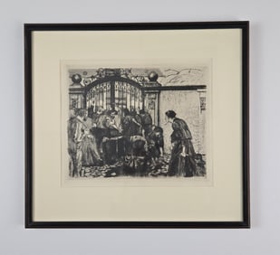 Kollwtiz, "Outbreak," c.1893, etching.