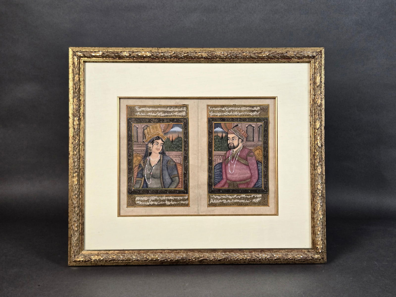 19th Century Indo-Persian portraits. (1 of 2)