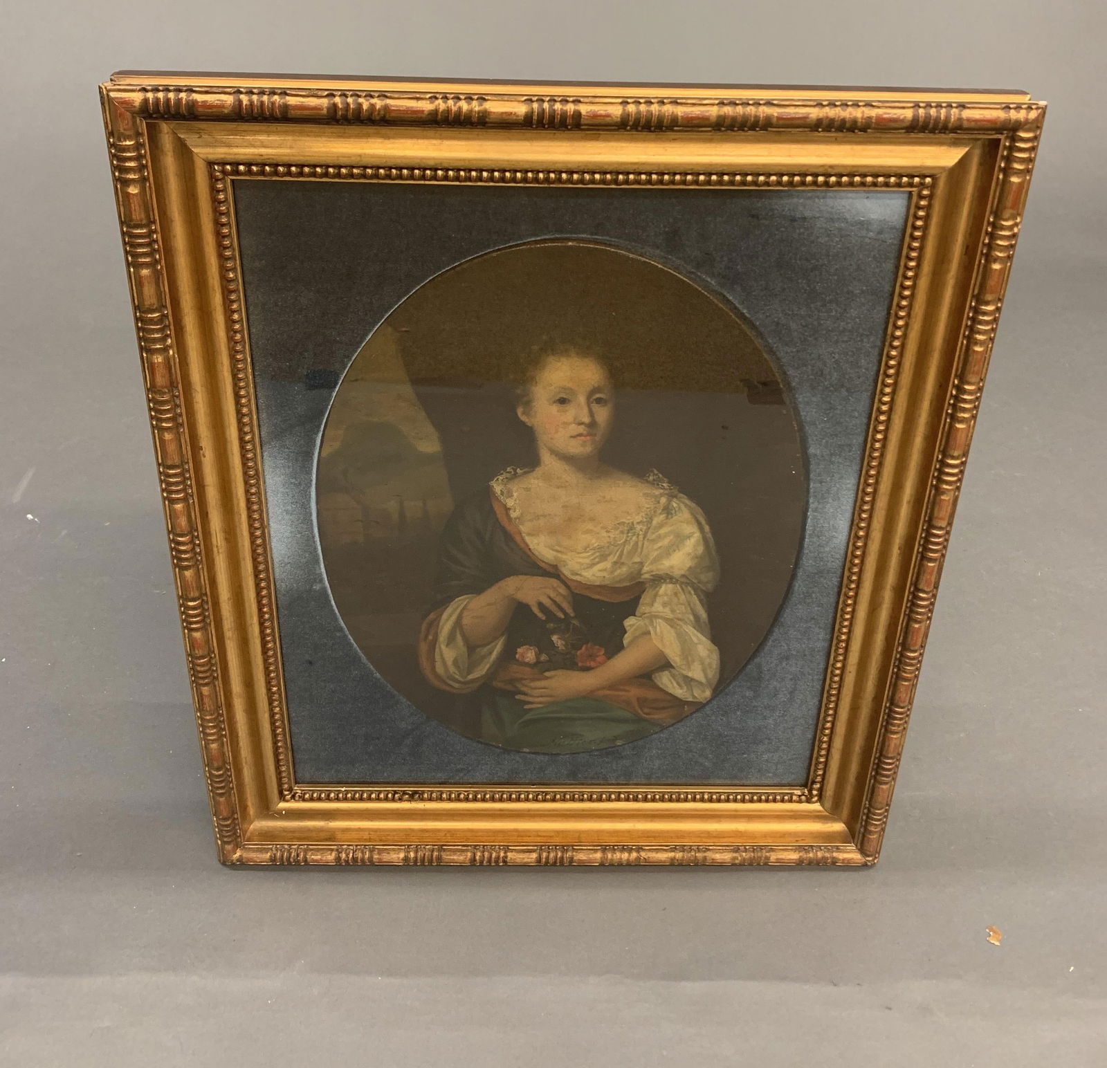 Attrib. Jean Marc Nattier, portrait, O/C. (1 of 5)