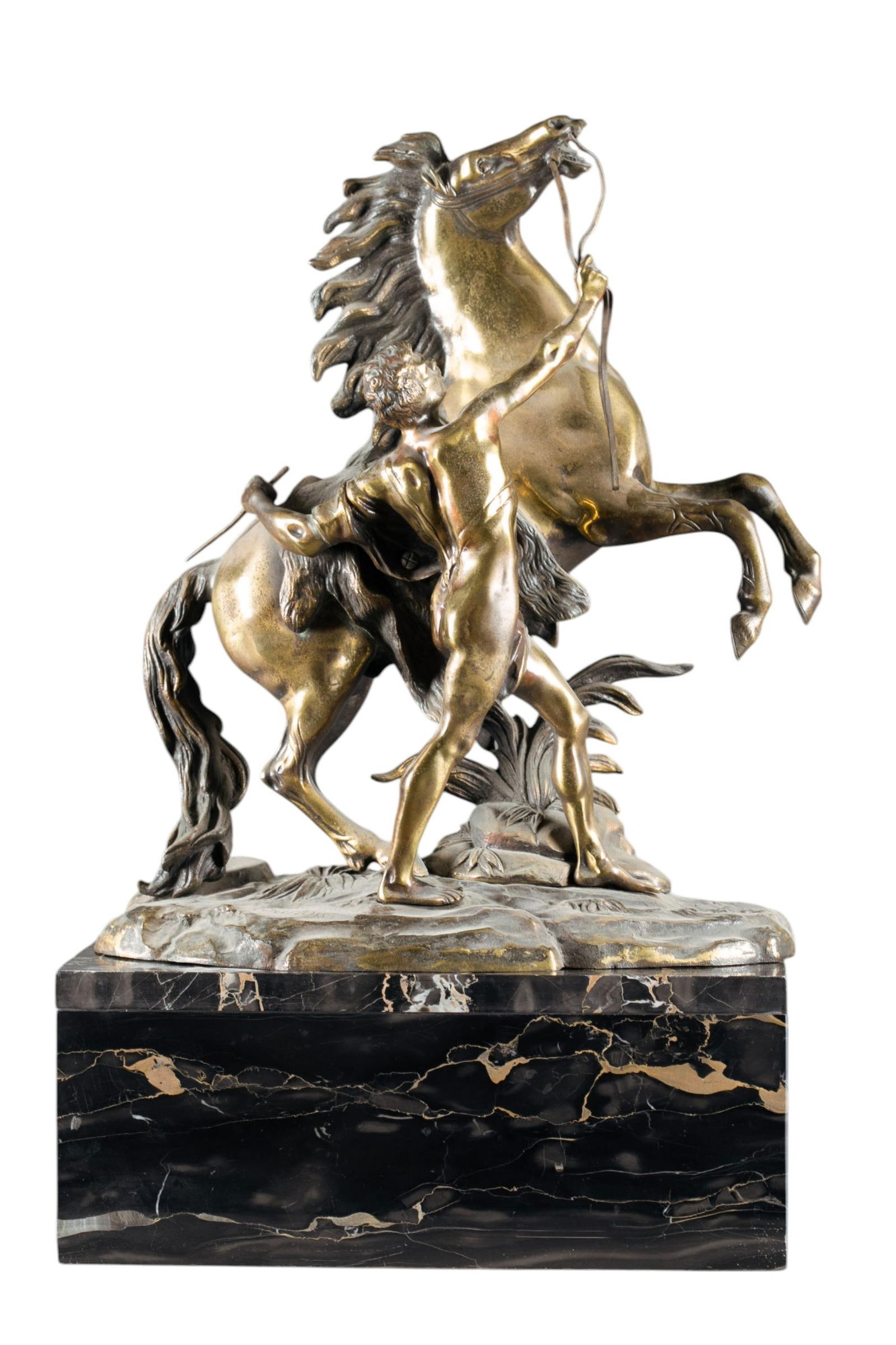 2 After G. Coustou Mary Horse bronze figures. (1 of 7)