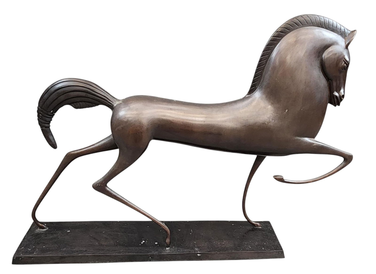 After Lovet-Lorski, Etruscan Horse bronze. (1 of 4)