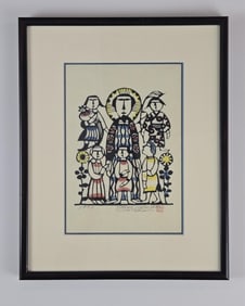Watanabe, "Jesus and the Children," 1977.