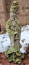Chinese Immortal concrete sculpture.