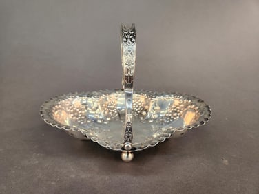 English sterling basket
