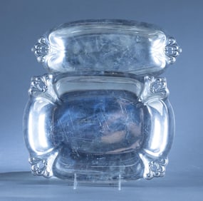 2 International "Royal Danish" sterling pieces
