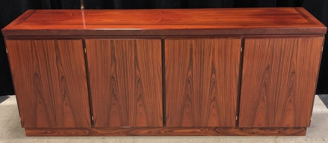 Danish Modern Skovby rosewood credenza