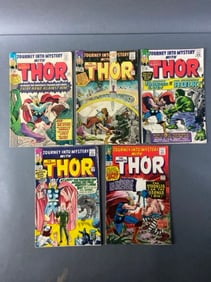 Marvel- Journey Into Mystery Thor x5