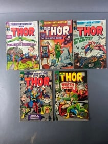 Marvel Comics- Journey Into Mystery Thor x5