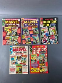 Marvel Comics- Collectors Books x5