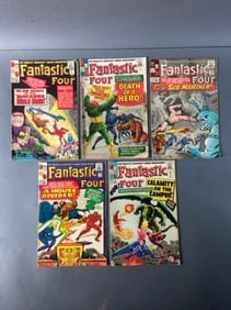 Marvel Comics- Fantastic Four x5