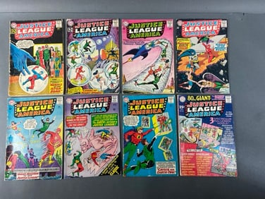 DC Comics- Justice League of America x8