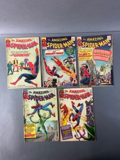 Marvel- Spider-Man x5 (1 of 6)