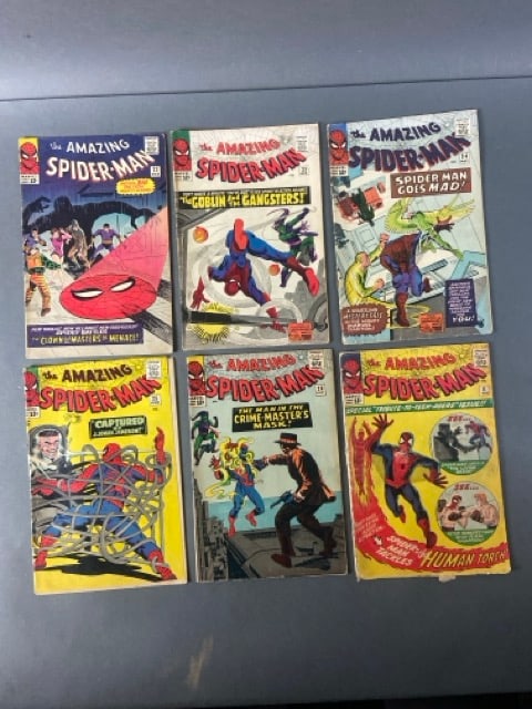 Marvel Comics- Spider-Man x6 (1 of 9)