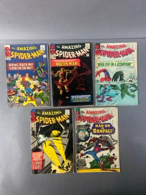Marvel- Spider-Man x5 (1 of 6)