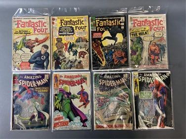 Marvel Silver Age Spider-Man and Fantastic Four