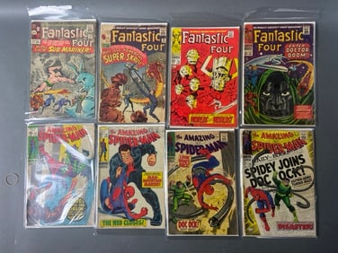 Marvel Comics- Fantastic Four and Spider-Man