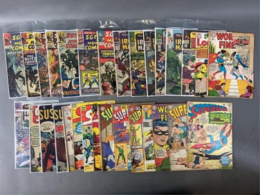 Silver Age DC and Marvel Superhero