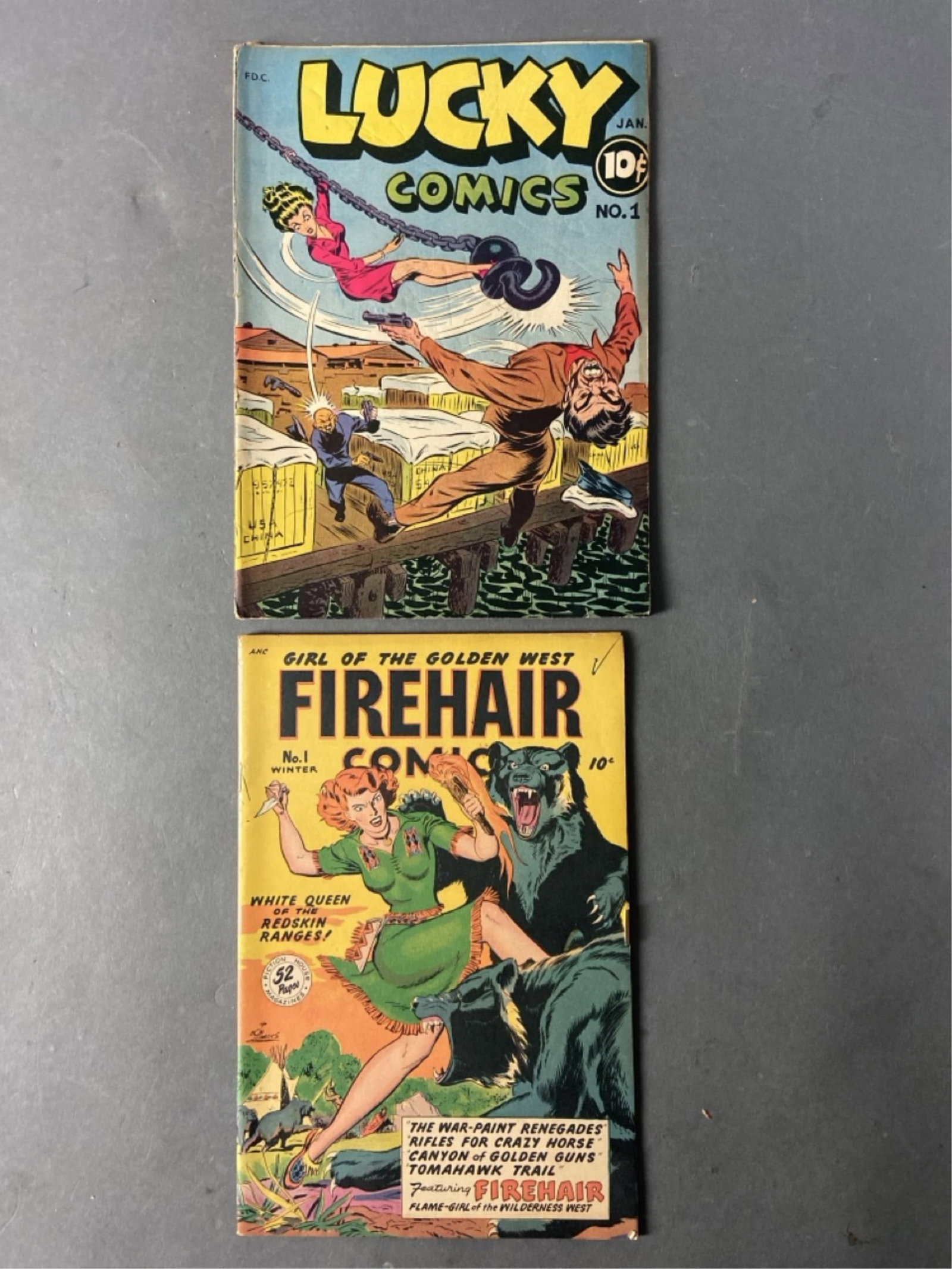 Lucky Comics #1 Firehair Comics #1 (1 of 6)
