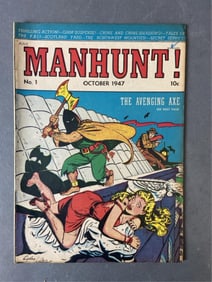 Manhunt! Vol.1 No.1