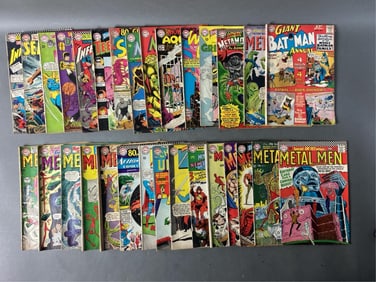 Silver Age Superheroes Lot