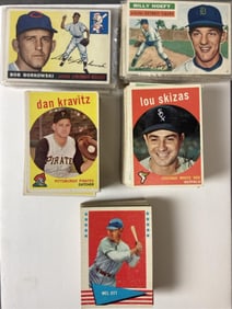 1950’s Topps  and Fleer Baseball Cards
