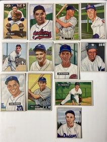 1951-1952 Bowman Cards.