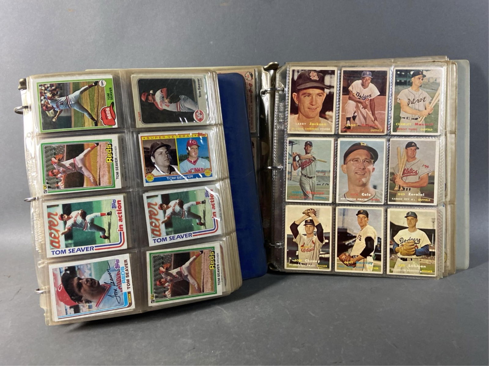 2 Binders Football and Baseball Cards (1 of 18)