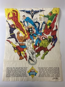 Vintage Marvel Superhero’s FOOM 1973